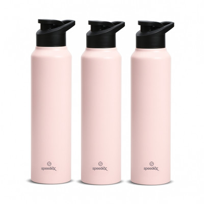 SPEEDEX 1000 ml Stainless Steel Sipper(Pack of 3, Pink)