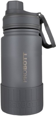PROBOTT Class Vacuum Flask, Stainless Steel Hot and Cold Water Bottle 360 ml Flask(Pack of 1, Grey, Steel)