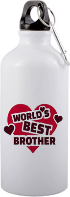 SANNO WORLD 600 ml Aluminium Bottle(Pack of 2, White)
