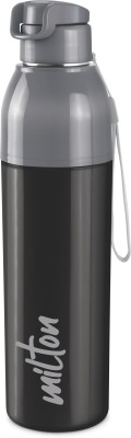 MILTON Steel Convey 900 Insulated Inner Water 630 ml Bottle(Pack of 1, Black, Plastic)