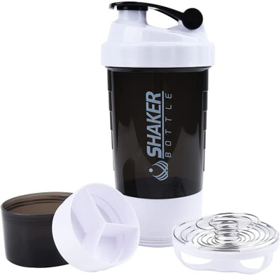 WQWR 500 ml Plastic, Tritan Shaker(Pack of 1, Multicolor)