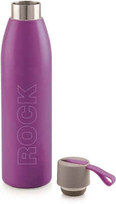Nabhya Rock Thermoseal Technology, 24 Hours Hot and Cold Water Bottle 700 ml Bottle(Pack of 1, Purple, Plastic)