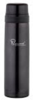 Piyush WATER_BOTTLE_14 0.5 ml Flask(Pack of 1, Black, Steel)