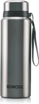BOROSIL 750 ml Steel Bottle(Pack of 1, Steel/Chrome)