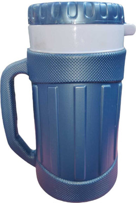 Kitchenium 1200 ml Plastic Flask(Pack of 1, Blue)