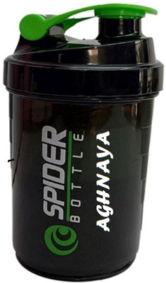 AGHNAYA 750 ml Plastic Shaker(Pack of 1, Black)