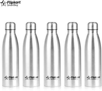 Nelcon 5PCS COLA BOTFLY 750ML 750 ml Bottle(Pack of 5, Silver, Steel)