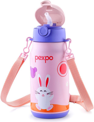 pexpo 425 ml Stainless Steel Flask(Pack of 1, Pink)