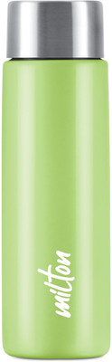 MILTON 430 ml Steel Bottle(Pack of 1, Light Green)