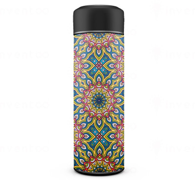 inventoo 500 ml Steel Bottle(Pack of 1, Multicolor)