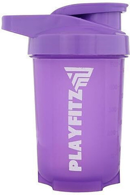 PLAYFITZ 500 ml Plastic Shaker(Pack of 1, Purple)