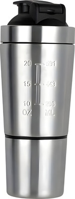 MozFit 750 ml Steel Shaker(Pack of 1, Silver)