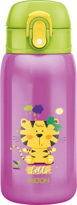 MILTON Jolly 375 Thermosteel Hot and Cold Kids 300 ml Bottle(Pack of 1, Purple, Steel)