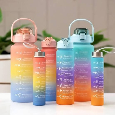 keishna enterprise 2000 ml Silicone Bottle(Pack of 6, Multicolor)