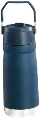 3D METRO SUPER STORE 500 ml Steel Flask(Pack of 1, Blue)