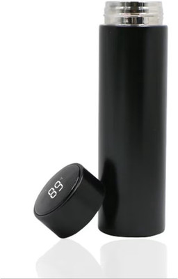 THE SILVERMADE 480 ml Steel Sipper(Pack of 1, Black)