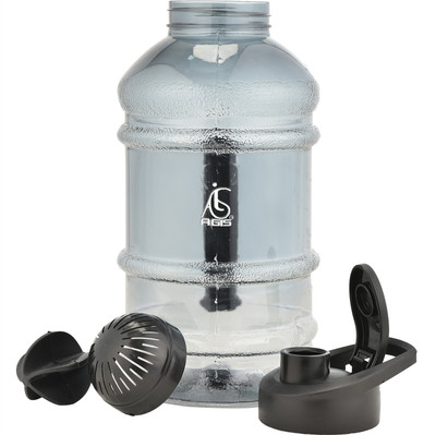 agis 1500 ml Plastic Shaker(Pack of 1, Black)