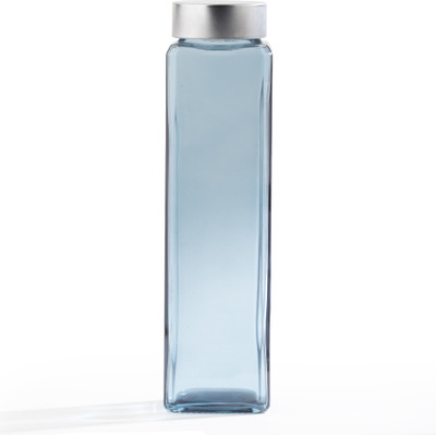 CROCO JAR 750 ml Glass Bottle(Pack of 1, Blue)