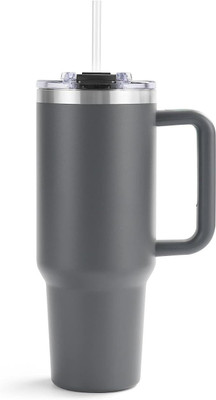 ZORTOS 1000 ml Steel Sipper(Pack of 1, Grey)