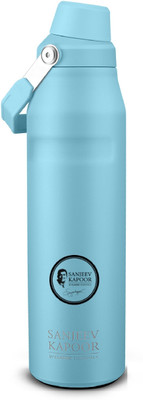 Sanjeev Kapoor 750 ml Steel Flask(Pack of 1, Blue)