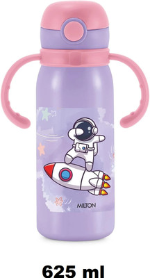 MILTON 625 ml Steel Sipper(Pack of 1, Purple)