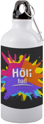 AP creation 750 ml Aluminium Bottle(Pack of 1, White)