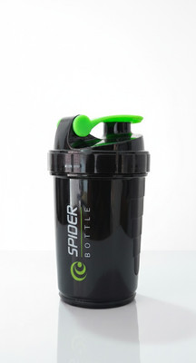 ECOMROHIT 500 ml Plastic Shaker(Pack of 1, Black)