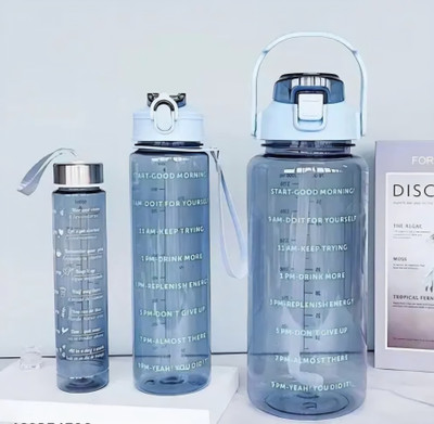 CIERZ 2000 ml Plastic Bottle(Pack of 3, Multicolor)