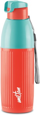 MILTON Steel Sierra 600 Insulated Inner Stainless Steel Water Bottle, 520 ml, Coral 520 ml Bottle(Pack of 1, Orange, Plastic)