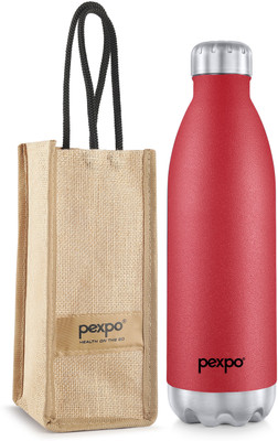 pexpo 1750 ml Steel Flask(Pack of 1, Maroon)