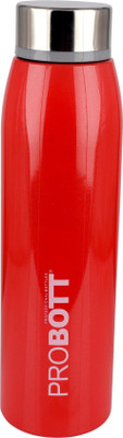 PROBOTT Thermosteel Vacuum Flask Hot & Cold Water Bottle 750ml -Red 750 ml Flask(Pack of 1, Red, Steel)