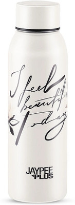 Jaypee Plus 620 ml Steel Bottle(Pack of 1, Off White)