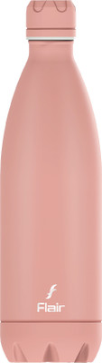FLAIR 750 ml Steel Bottle(Pack of 1, Pink)