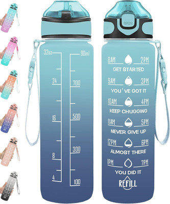 Baystore 1000 ml Plastic Sipper(Pack of 1, Multicolor)