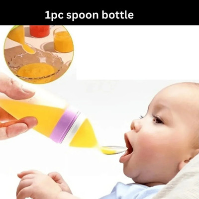 FUSION FLY 2 in 1 Sip in Style Leak-Proof Thermosteel Baby Feeding Milk 250 ml Bottle(Pack of 1, Multicolor, Plastic)