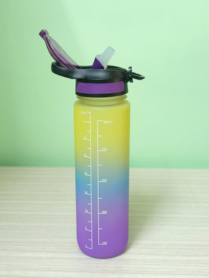 JINTA 1000 ml Plastic Sipper(Pack of 1, Multicolor)