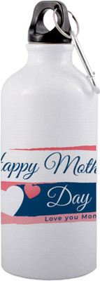 AP creation 750 ml Aluminium Bottle(Pack of 1, White)