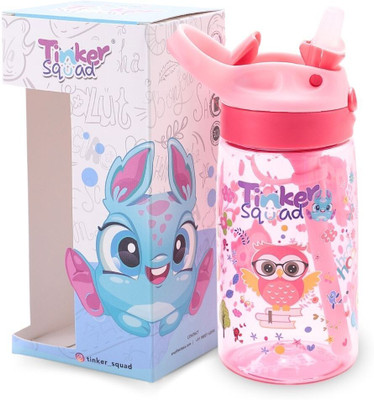 Tinker Squad 500 ml Tritan Sipper(Pack of 1, Pink)