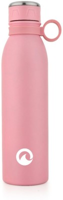 obouteille Double Wall Soothing Pink 750 ml Bottle(Pack of 1, Pink, Steel)