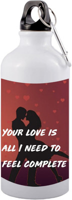 SANNO WORLD 600 ml Aluminium Bottle(Pack of 2, Multicolor)
