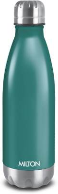 MILTON 350 ml Steel Flask(Pack of 1, Green)