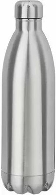 Perikam 1000 ml Steel Bottle(Pack of 1, Silver, Steel/Chrome)