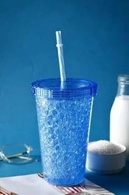 Elara 500 ml Plastic Sipper(Pack of 1, Blue)