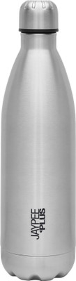 Jaypee Plus Alpha Thermosteel Insulated Flask 24 Hours Hot and Cold Water Bottle 1000 ml Bottle(Pack of 1, Silver, Steel)