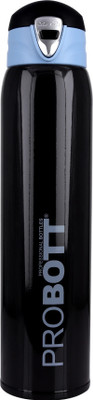 PROBOTT Vacuum Flask Hot & Cold Water Bottle 950 ml Flask(Pack of 1, Black, Steel)