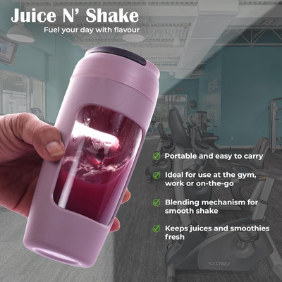 sk bazaar 700 ml Plastic Shaker(Pack of 1, Purple)