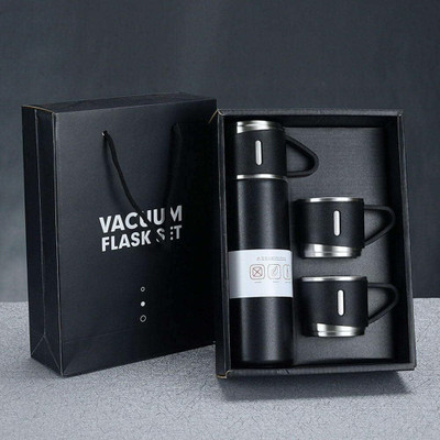 MAGNIQUE 500 ml Steel Bottle(Pack of 1, Black)