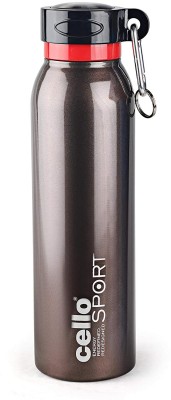 cello Beatle 850 ml Flask(Pack of 1, Brown, Steel)