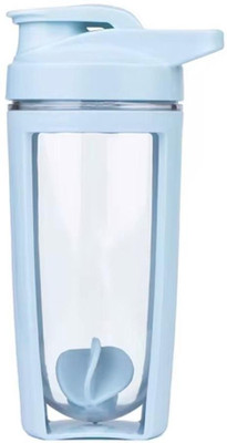 Chiomino 500 ml Plastic Shaker(Pack of 1, Light Blue)