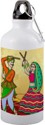 daddydream 500 ml Aluminium Bottle(Pack of 1, White)